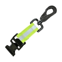 Magideal - Correas Para Guantes De Extinción De Incendios, Equipo De Extinción De Incendios, Correas Reflectantes Para Guantes De Trabajo Con Hebilla, Herramient , Clip Único