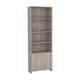 thumbnail image 3 of Living Combo Biblioteca Lisa 1.80 Con Puertas-Ceniza, 3 of 5