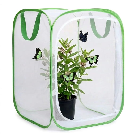 Jaula para insectos KraAra 41 cm Terrario plegable de malla