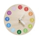 thumbnail image 4 of Reloj De Pared Colorido Para Ni?os De 11 Pulgadas Con Pilas Para Manos Blancas De Dormitorio, 4 of 5