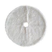Magideal - Falda Para Árbol De Navidad, Decoración Para Fiestas, Para Exteriores E Interiores, Regalos Para Amigos, Suave Y Cómoda, Redonda, Para Árbol De Navida Diámetro 120Cm