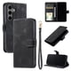 thumbnail image 2 of Funda Cartera para Samsung Galaxy S24 FE Tapa con Ranuras, Soporte y Correa Negro, 2 of 5