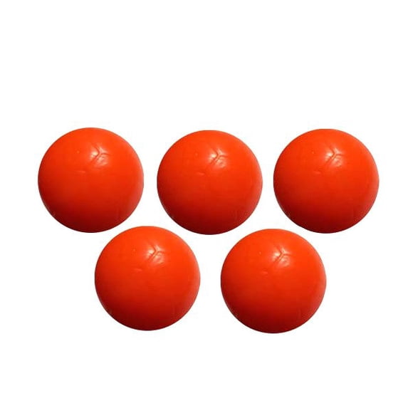 Pack de 5 Pelotas de Taca Taca Naranjo