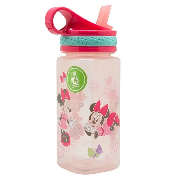 Botella Cuadrada 500ml Licencias Minnie