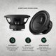 thumbnail image 2 of Subwoofer AudioControl 25 cm 500 W Dual 2 Ω, 2 of 9