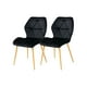 thumbnail image 1 of Pack 2 Sillas Aviador Para Comedor Simil Madera Negro, 1 of 3