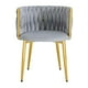 thumbnail image 3 of Pack 2 Silla Mizzi Velvet Gris | Sala, Dormitorio u Oficina, 3 of 7
