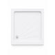 thumbnail image 1 of Receptáculo | Piso De Ducha Para Baño 80x80 | Acero Esmaltado  Antideslizante | Incluye Desagüe y Sifon., 1 of 10