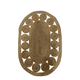 thumbnail image 1 of Alfombra Yute Ovalada 100x150cm, 1 of 3