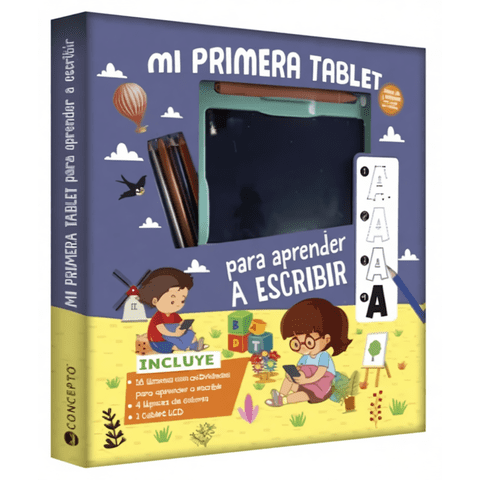 Latinbook - Libro Mi Primera Tablet Para Aprender A Escribir - Equipo Editorial