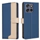 thumbnail image 5 of Funda Cartera con Bloqueo RFID para Motorola Moto Thinkphone 25 con Ranuras y Soporte Azul, 5 of 5