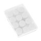 thumbnail image 3 of Juego De 12 Tapones Para Los Oídos De Silicona Con Cancelación De Ruido 27dB Snr Moldeables Soft White, 3 of 5