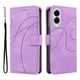 thumbnail image 2 of Funda tipo cartera con tapa para Samsung Galaxy S25 Edge con tarjetero, soporte y cubierta magnética Morado, 2 of 5