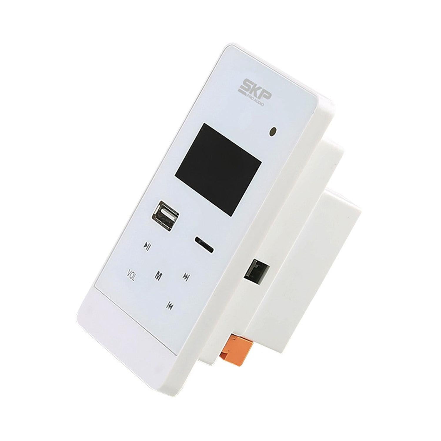 Amplificador De Pared Skp Pw 050bt Blanco