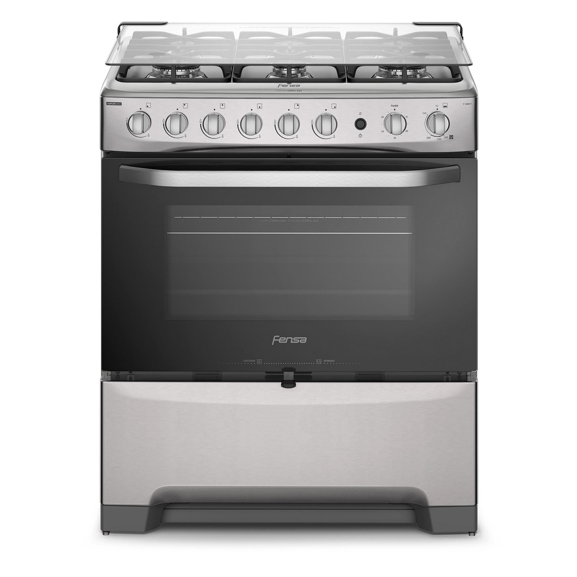 Fensa - Cocina Gas Licuado 6 Quemadores F 5300 T