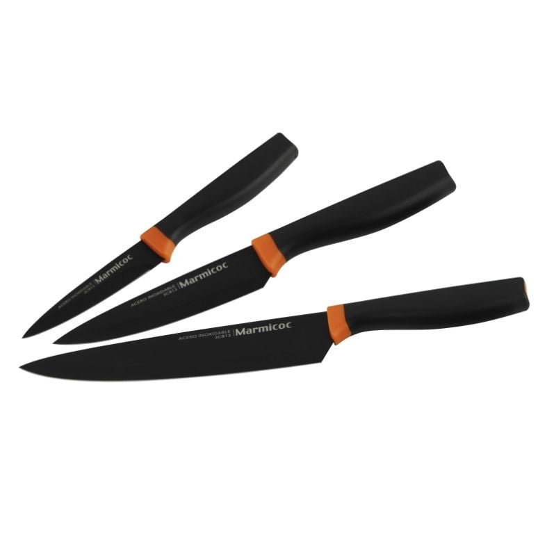 Marmicoc - Set 3 Cuchillos Pela+cocina+chef