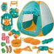 thumbnail image 1 of Tienda de campaña FUN LITTLE TOYS desplegable con equipo de campamento para niños, 1 of 3