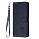 thumbnail image 1 of Funda tipo cartera FOXDOCK para Xiaomi Redmi 9 con soporte, ranuras, RFID, diseño de gato, 1 of 5