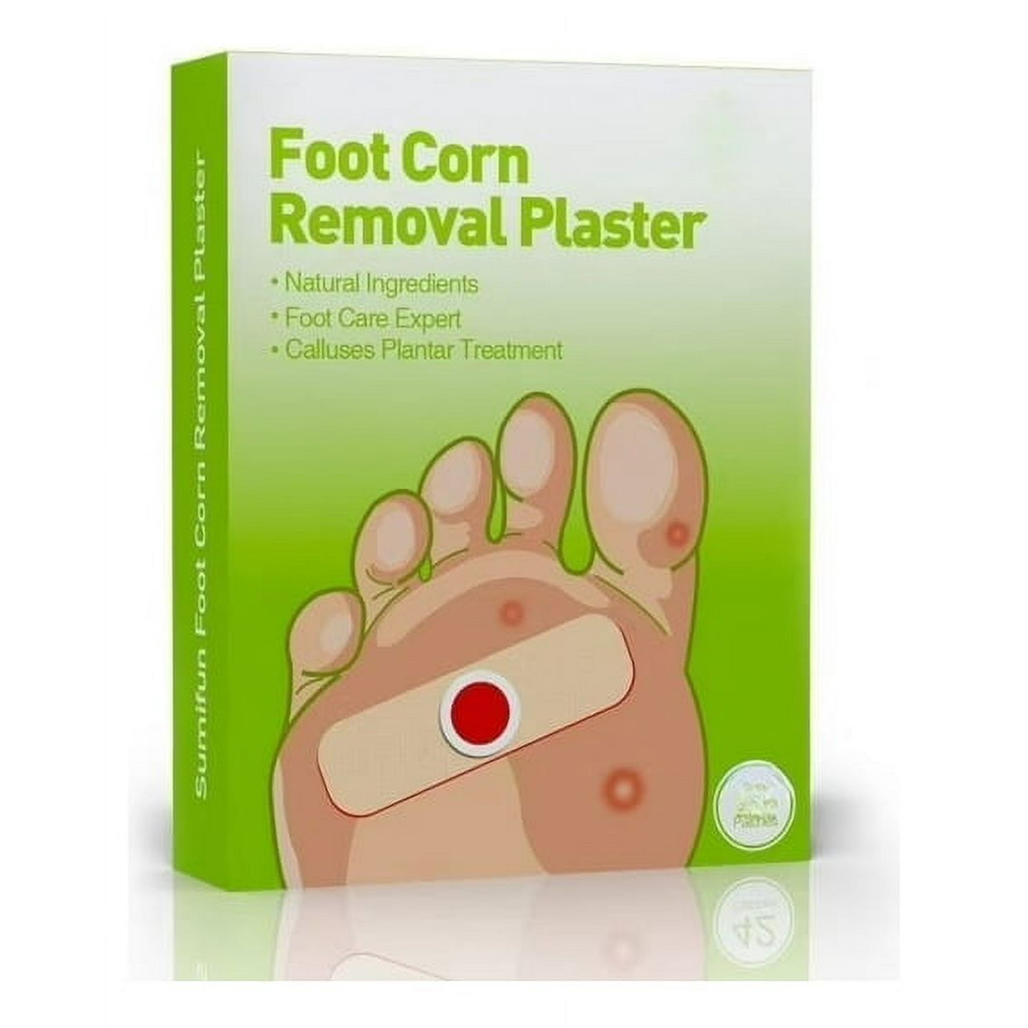 Genérico - Parches Removedores Callos Verrugas Pies Manos 5 Pack Jhn