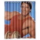 thumbnail image 1 of Cortina de ducha con el cuerpo de Arnold Schwarzenegger, juego de cortinas de baño con ganchos, tamaño 60 x 72 pulgadas, 1 of 3