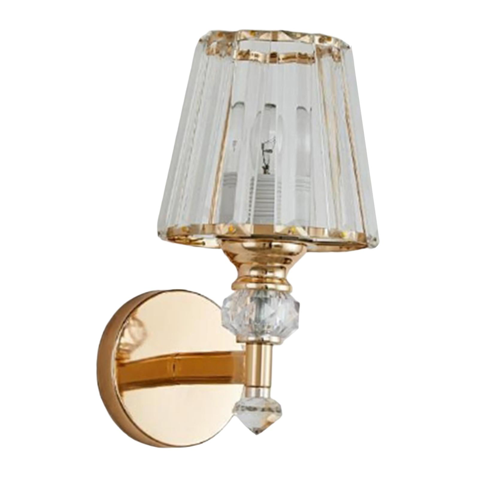 Magideal - Aplique De Pared Moderno Con Pantalla, Accesorios De Iluminación Para Interiores, Lámpara Decorativa Montada En La Pared Para Sala De Estar, , , Estilo A