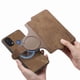 thumbnail image 2 of Funda Billetera Magnética para Motorola Moto E20/E30/E40 Soporte Tarjetas Desmontable Marrón, 2 of 6