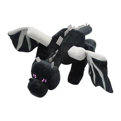 Total E-Commerce - Juguete Peluche Figura Ender Dragon 20Cm Negro Infantil