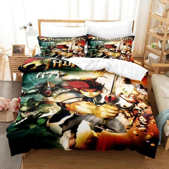 Thundercats Bedding Set Bed Set Adult Kid Bedroom Duvet cover Sets Home Textiles