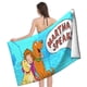 thumbnail image 4 of Martha Habla Toalla de playa de secado rápido con diseño temático, regalo para mujeres y niñas, ideal para cumpleaños, fans, amantes de la música, uso en la playa o al aire libre, 78 × 150 cm, 4 of 6