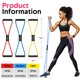 thumbnail image 3 of Resistance Bands RENRANRING Figure 8 Fitness Set de 3, 3 of 6