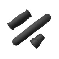 Magideal - Almohadillas De Repuesto Para Muletas, Cómodas Y Antideslizantes. Negro