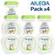 thumbnail image 1 of Jabón Espuma Infantil (Huella) 300 Ml （Paquete de 4 botellas） Aroma de manzana, 1 of 5