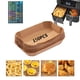 thumbnail image 1 of Forros desechables para freidora Air Fryer, 150 unidades, para Ninja DZ201/401, 1 of 6
