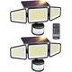 thumbnail image 1 of Luces Solares Ensenior Pack 2 con Sensor de Movimiento 6500K, 1 of 9