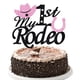 thumbnail image 1 of Cake Topper YUINYO, tema de vaquero para el primer cumpleaños de My 1st Rodeo, 1 of 7