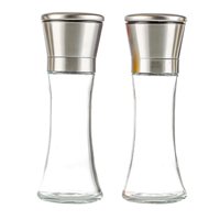 Bothyi - Molinillo Portátil Manual De Sal Y Pimienta, 2 Piezas, Para Picnic, Comino, Frijol Mungo