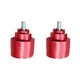 thumbnail image 2 of Tapas de Manillar de Aluminio CNC para Moto Honda CBR 600/1000RR, Rojo, 2 of 3