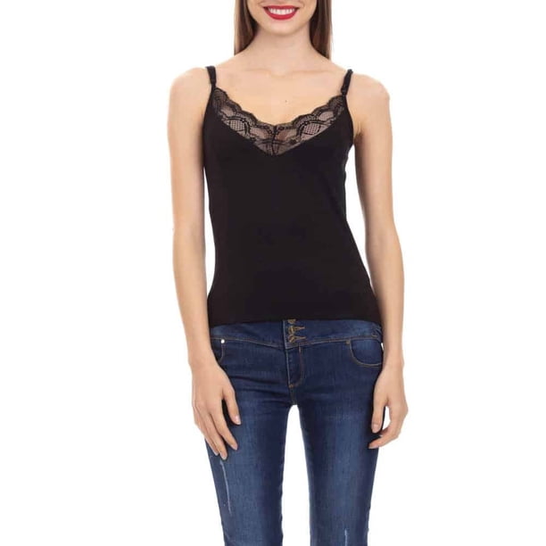 Camiseta Viscosa Encaje | Suavidad y Comodidad Diaria
