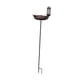 thumbnail image 1 of Baño Para Pájaros De Metal De 31 Cm Con Estaca Para Jardín, Ideal Para Patio Exterior, 1 of 5