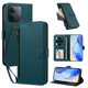 thumbnail image 2 of Funda con Billetera para [Xiaomi Redmi 15C 4G/5G] con Bolsillo Zipper y Tarjetero Verde pavo real, 2 of 6