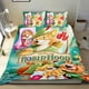 thumbnail image 1 of Robin Hood Conjunto de sábanas temático, trío de piezas, cómodo y amigable con la piel, diseño único, regalo de decoración para el hogar para familiares, amigos y fans,135cm *200cm, 1 of 6