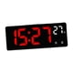 thumbnail image 4 of Despertador Digital Pantalla Grande Regulable Simple Para Dormitorio De Oficina Número Rojo, 4 of 5