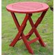 thumbnail image 1 of Mesa Redonda Plegable Acacia Color Rojo Granero de International Caravan, 1 of 1