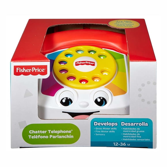 Juguetes Fisher-Price Teléfono Parlanchín Juguete Bebés 1 año, 1 Un