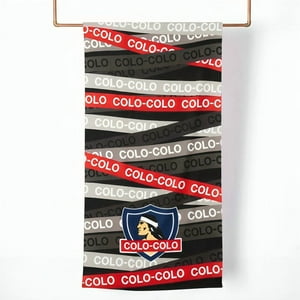 Mashini - Toalla De Playa Microfibra Colo-Colo Líneas