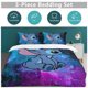 thumbnail image 5 of StitchCartoon Collection 3-Piece Comforter Set, Personalized Bedding Decor for Kids And Teens Bed Sheets, 5 of 5