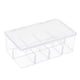 thumbnail image 1 of Caja Organizadora De Cocina Dividida, Caja De Almacenamiento De Té Para Nevera, Ventana, Cocina Con Tapa, 1 of 5