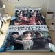 thumbnail image 1 of Resident Evil Conjunto de sábanas temático, trío de piezas, cómodo y amigable con la piel, diseño único, regalo de decoración para el hogar para familiares, amigos y fans, 90 cm * 190 cm, 1 of 6