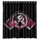 thumbnail image 1 of Cortina de ducha de los Seminoles de la FSU, juego de cortinas de baño con ganchos, tamaño 66 x 72 pulgadas, 1 of 3
