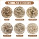 thumbnail image 3 of CJL HAIR Large Messy Bun Hair Piece Wavy Curly Scrunchies Sy, 3 of 3